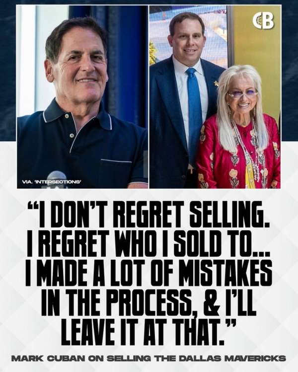 库班坦言出售独行侠心路历程：35亿交易背后的爱与痛